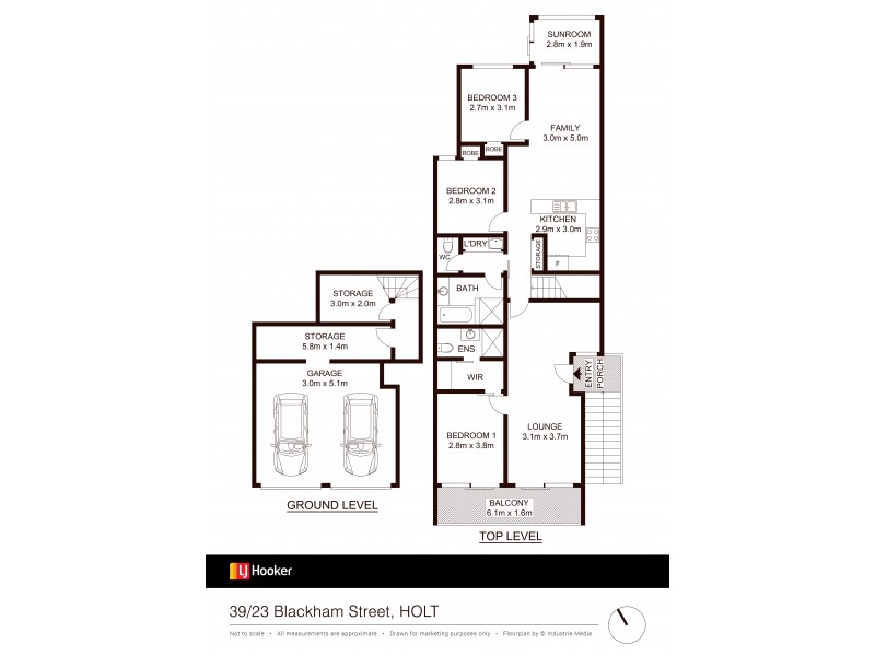 39/23 Blackham street, Holt ACT 2615 Floorplan