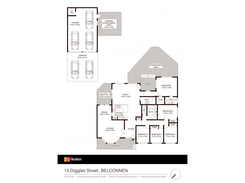 13 Diggles St, Page ACT 2614 Floorplan