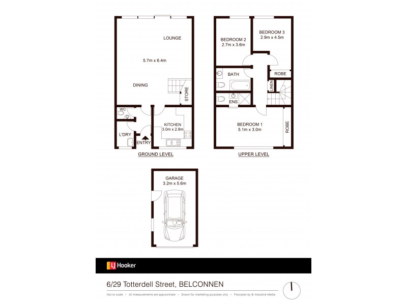 6/29 Totterdell Street, Belconnen ACT 2617 Floorplan