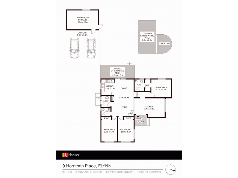 9 Homann Place, Flynn ACT 2615 Floorplan