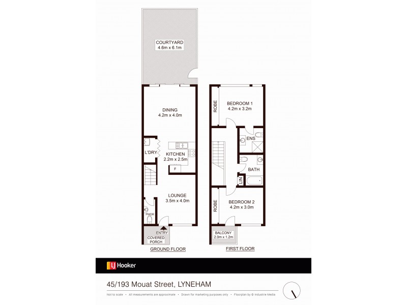 45/193 Mouat Street, Lyneham ACT 2602 Floorplan