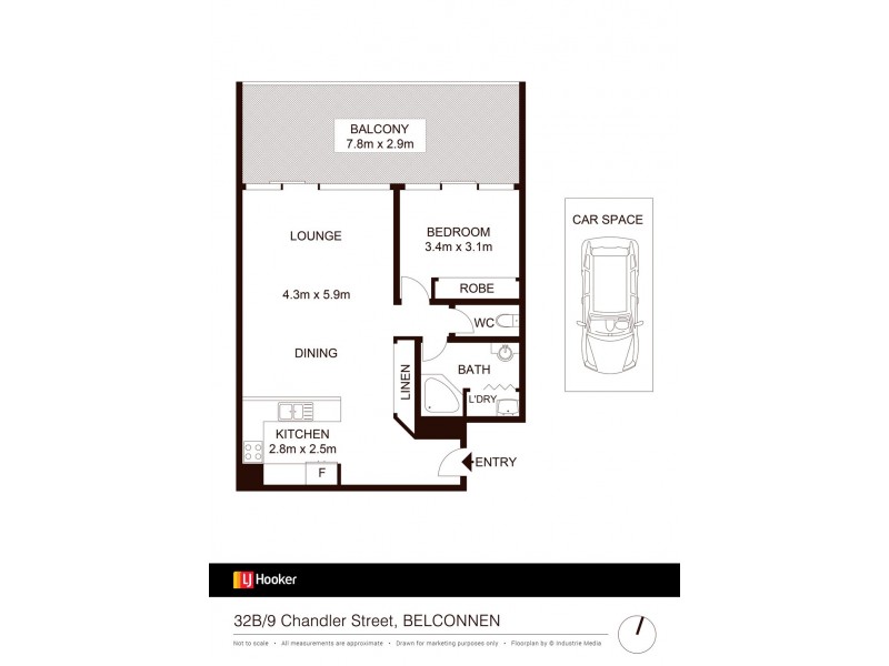 32B/9 Chandler Street, Belconnen ACT 2617