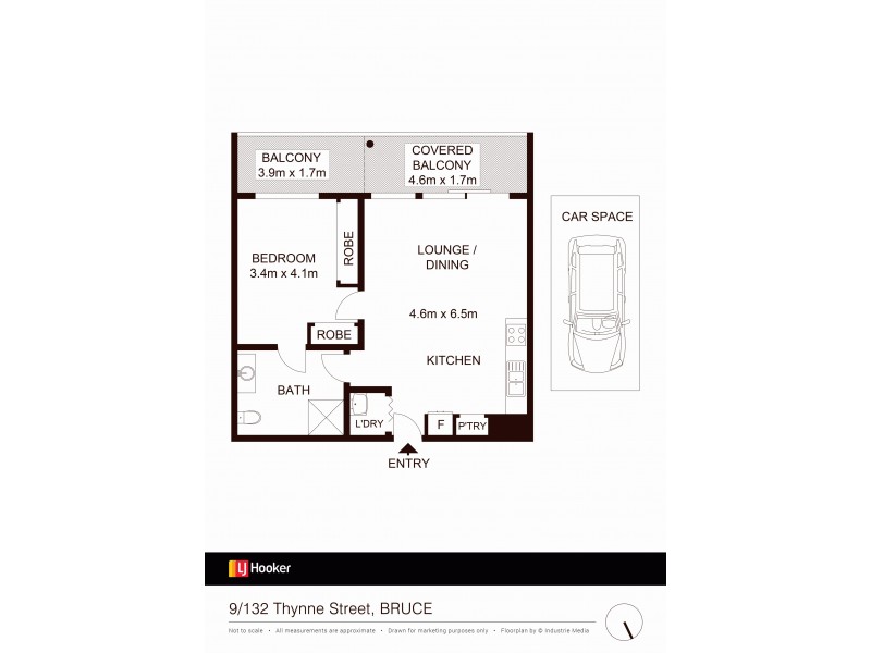 9/132 Thynne Street, Bruce ACT 2617 Floorplan