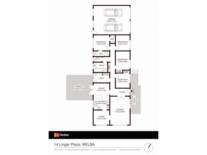 14 Linger Place, Melba NSW 2615 Floorplan