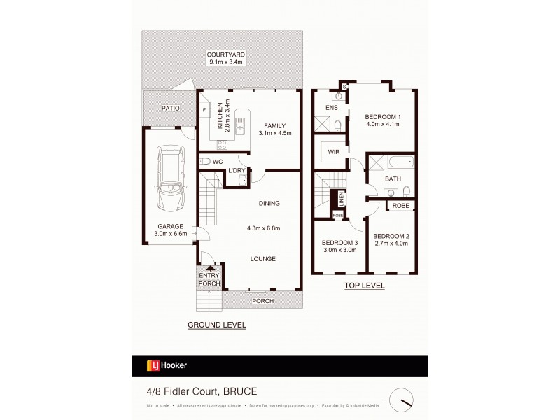 4/8 Fidler Court, Bruce ACT 2617 Floorplan