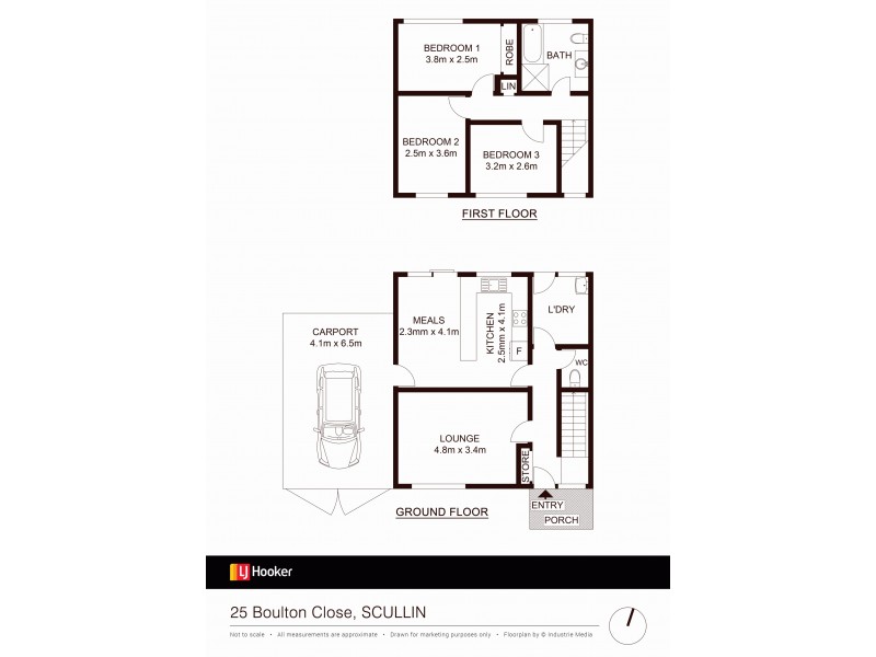 25 Boulton Close, Scullin ACT 2614 Floorplan