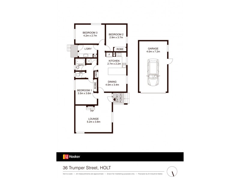 36 Trumper Street, Holt ACT 2615 Floorplan