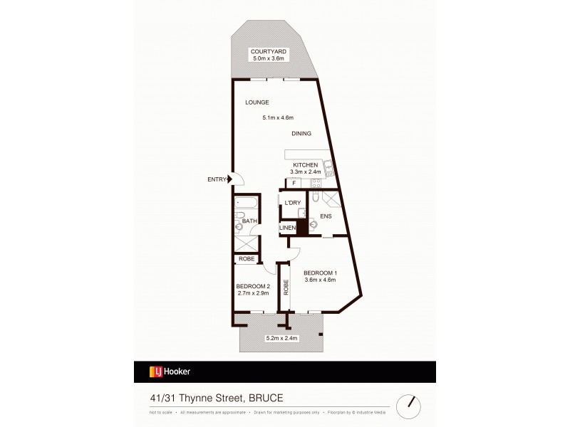 41/31 Thynne Street, Bruce ACT 2617 Floorplan
