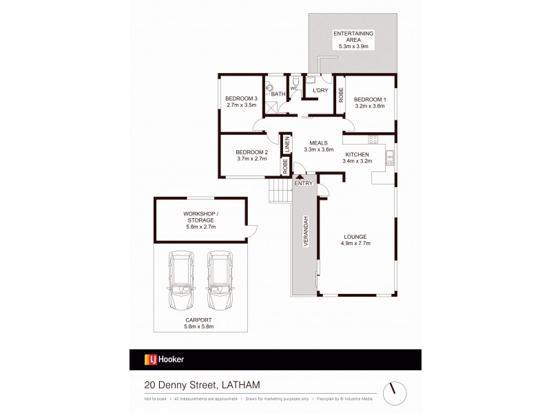 20 Denny Street, Latham ACT 2615 Floorplan