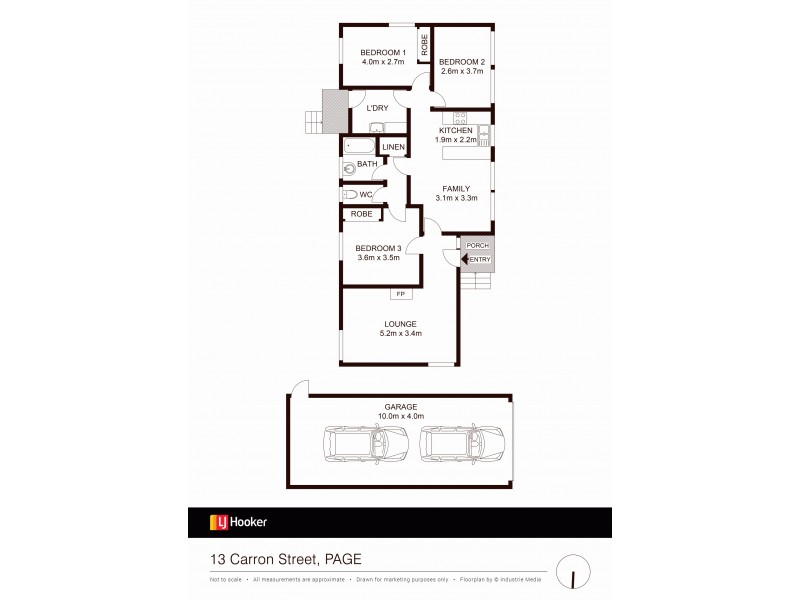 13 Carron Street, Page ACT 2614 Floorplan