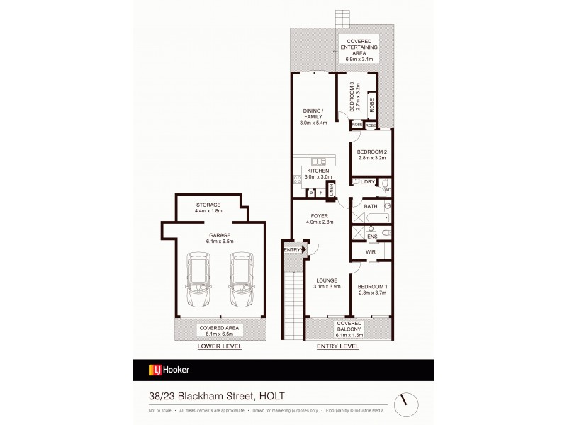 38/23 Blackham Street, Holt ACT 2615 Floorplan