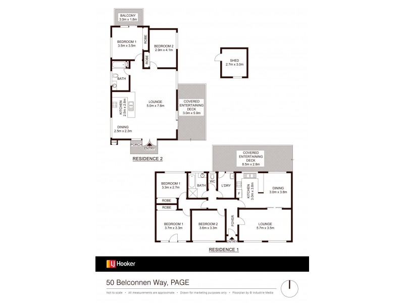 50 Belconnen Way, Page ACT 2614 Floorplan