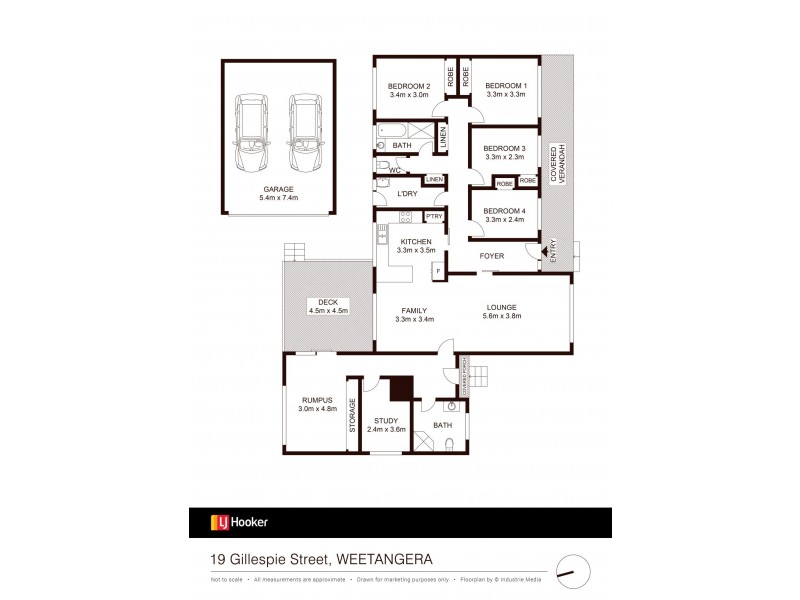 19 Gillespie Street, Weetangera ACT 2614 Floorplan