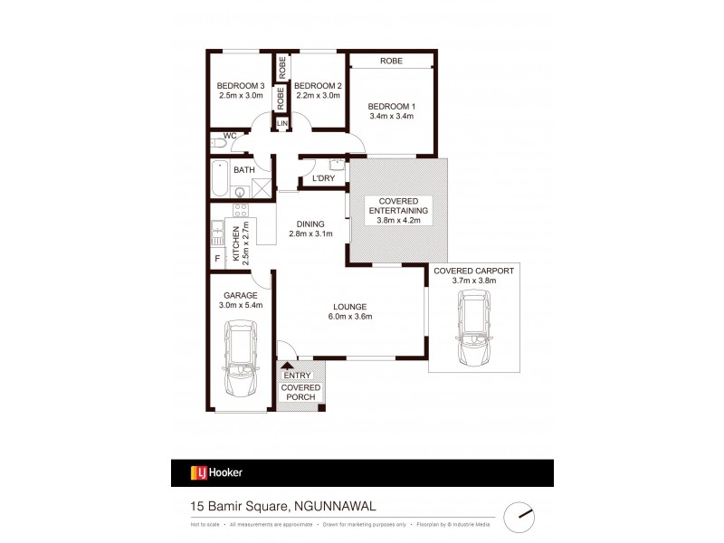 15 Bamir Square, Ngunnawal ACT 2913 Floorplan