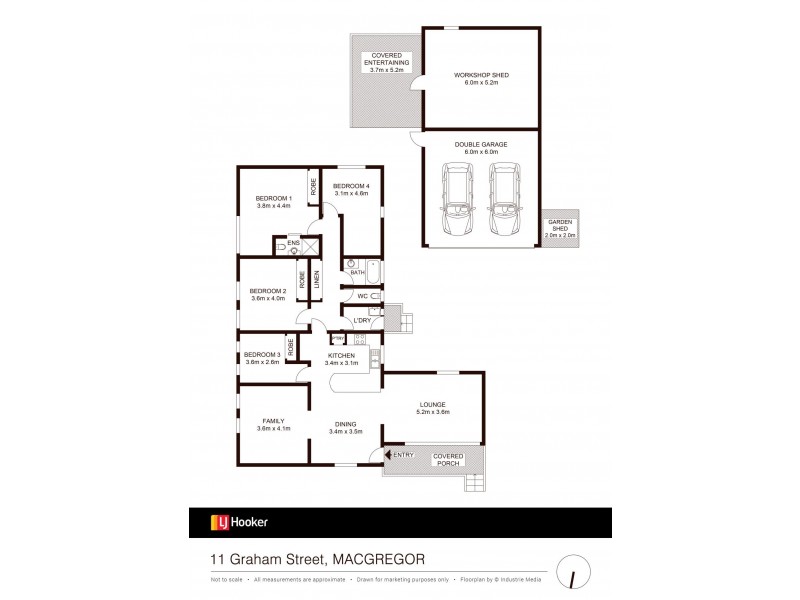 11 Graham Street, Macgregor ACT 2615 Floorplan