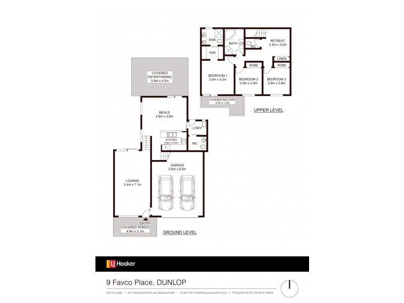 9 Favco Place, Dunlop ACT 2615 Floorplan