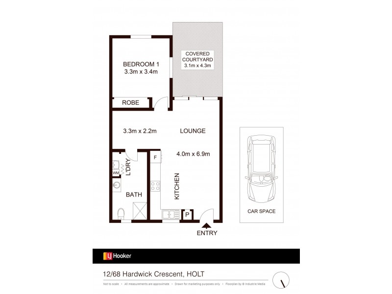 12/68 Hardwick Crescent, Holt ACT 2615 Floorplan