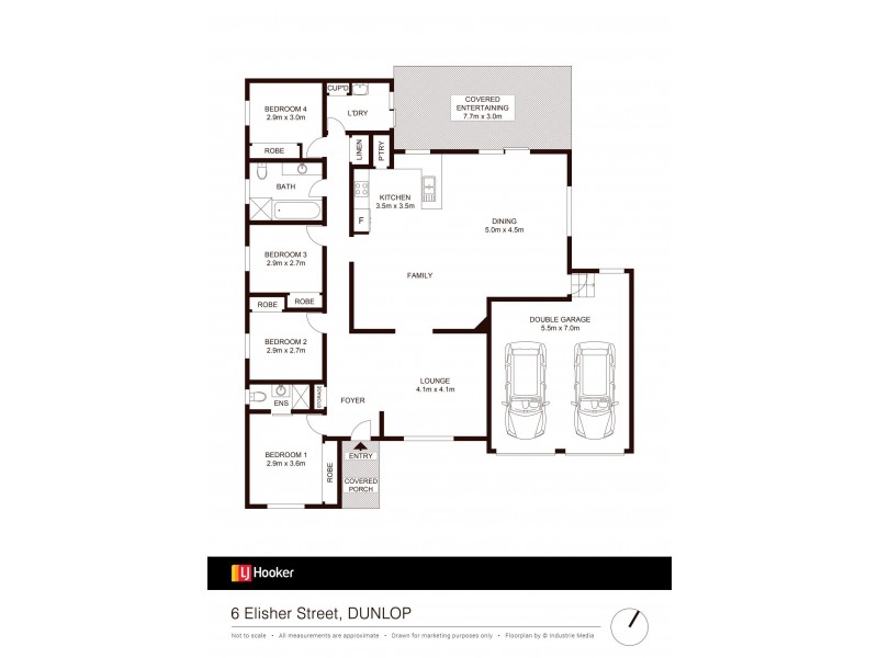 6 Elischer Street, Dunlop ACT 2615 Floorplan