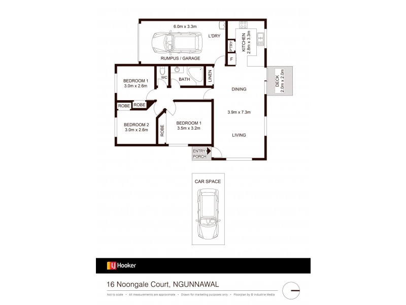 16 Noongale Court, Ngunnawal ACT 2913 Floorplan