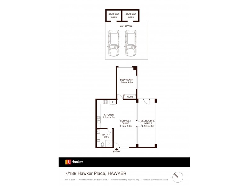 7/188 Hawker Place, Hawker ACT 2614 Floorplan