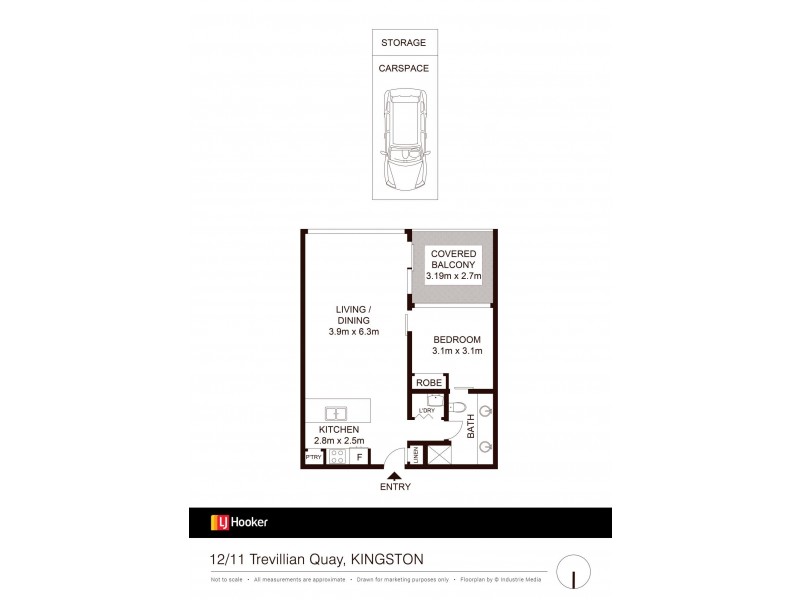 12/11 Trevillian Quay, Kingston ACT 2604 Floorplan