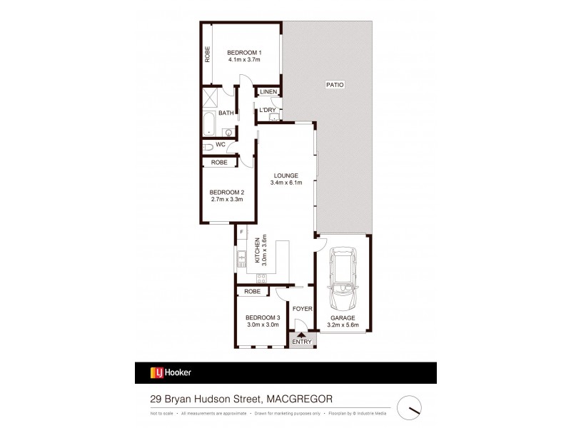 29 Bryan Hudson Street, Macgregor ACT 2615 Floorplan