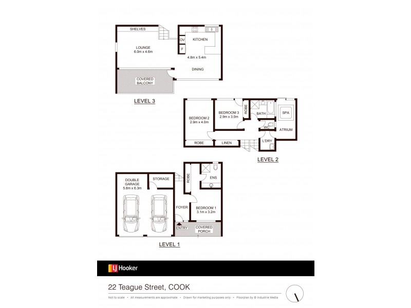19/22 Teague Street, Cook ACT 2614 Floorplan
