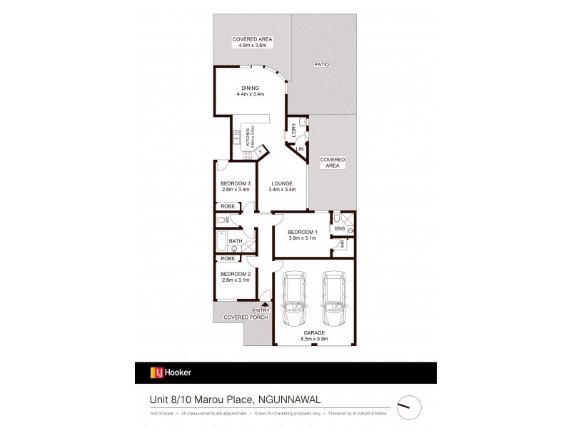 8/10 Marou Place, Ngunnawal ACT 2913 Floorplan