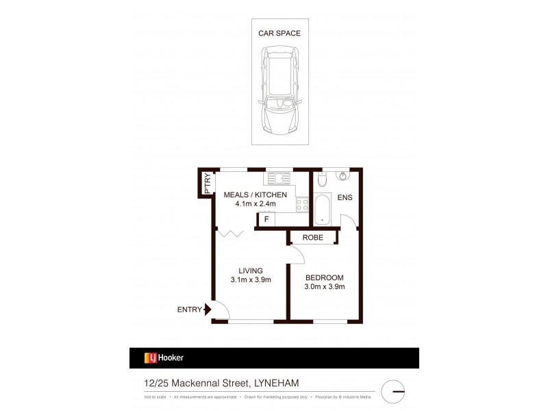 12/25 Mackennal Street, Lyneham ACT 2602 Floorplan