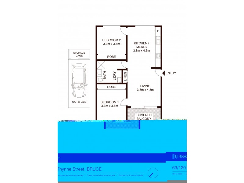 63/120 Thynne Street, Bruce ACT 2617 Floorplan