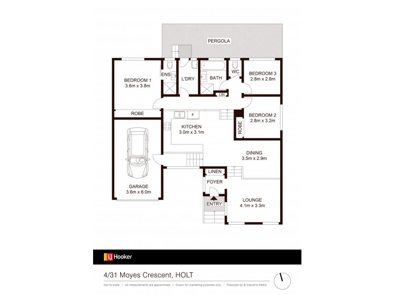 4/31 Moyes Crescent, Holt ACT 2615 Floorplan