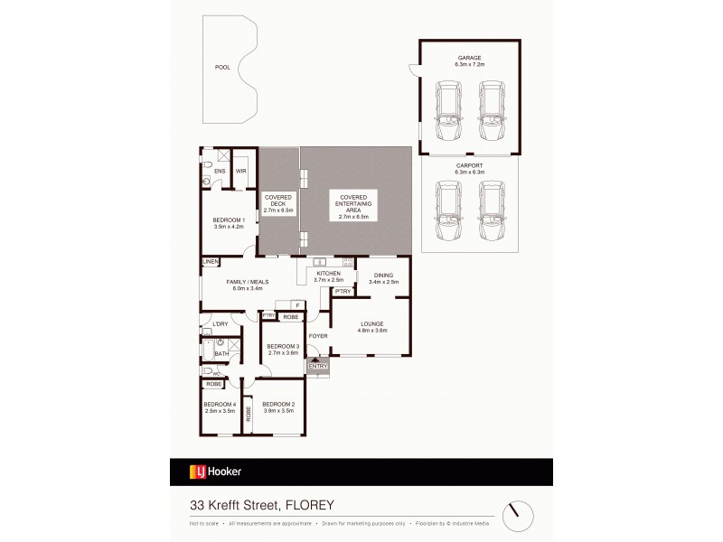 33 Krefft Street, Florey ACT 2615 Floorplan