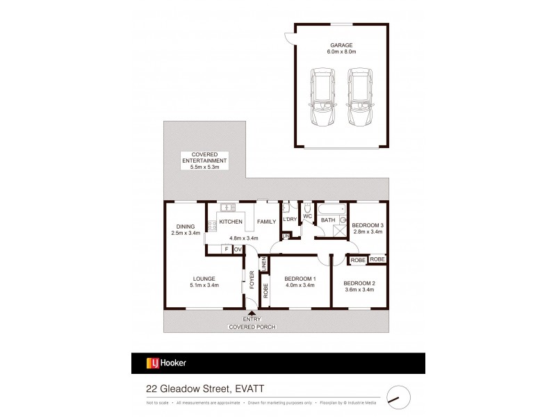 22 Gleadow Street, Evatt ACT 2617 Floorplan