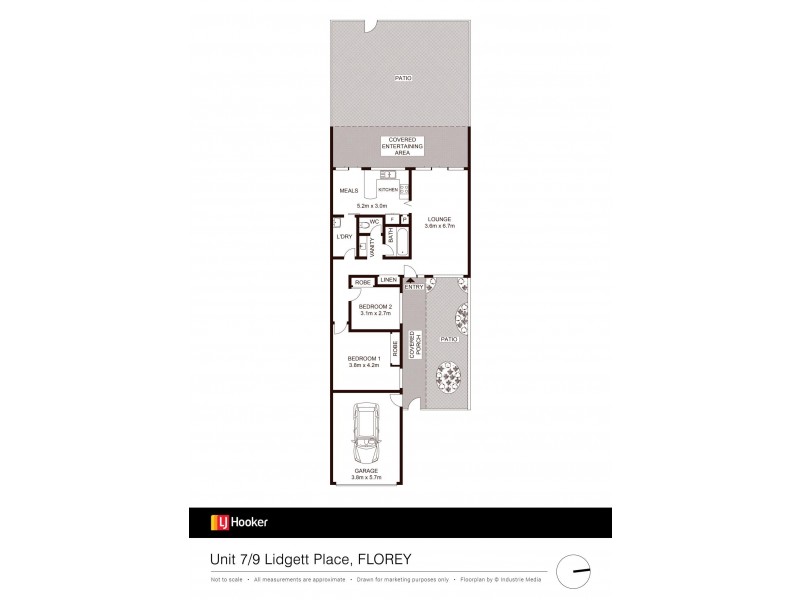 7/9 Lidgett Place, Florey ACT 2615 Floorplan