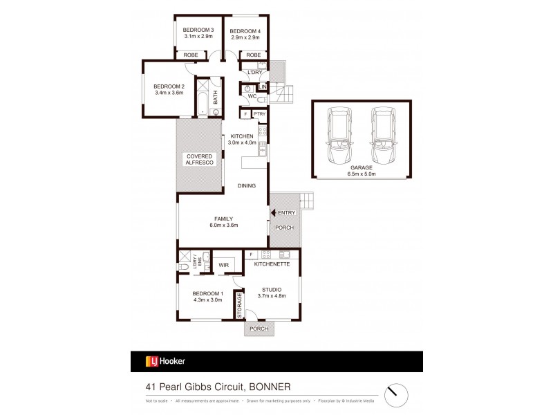 41 Pearl Gibbs Circuit, Bonner ACT 2914 Floorplan