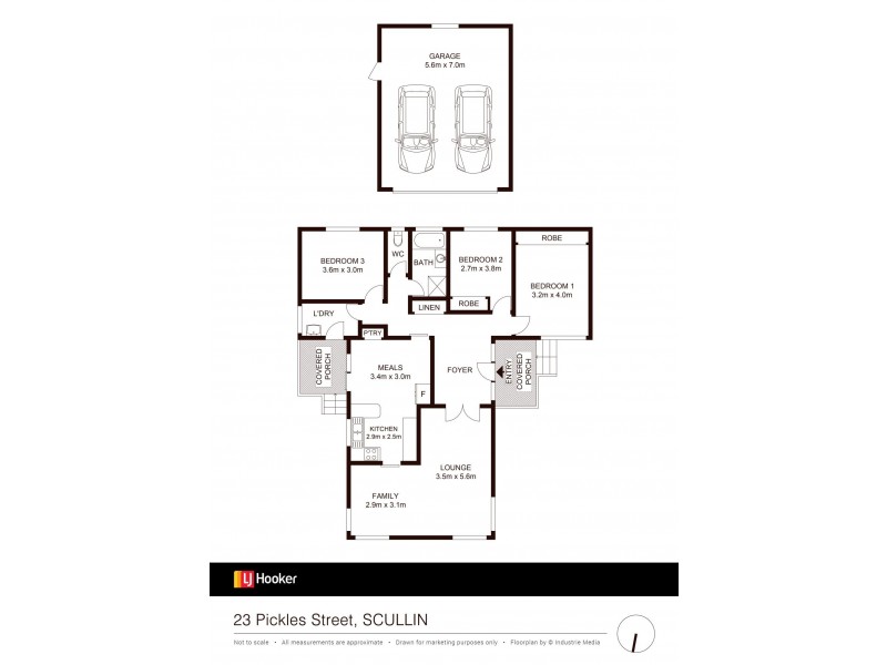 23 Pickles Street, Scullin ACT 2614 Floorplan