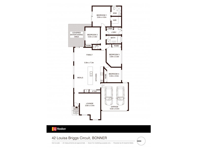 42 Louisa Briggs Circuit, Bonner ACT 2914 Floorplan