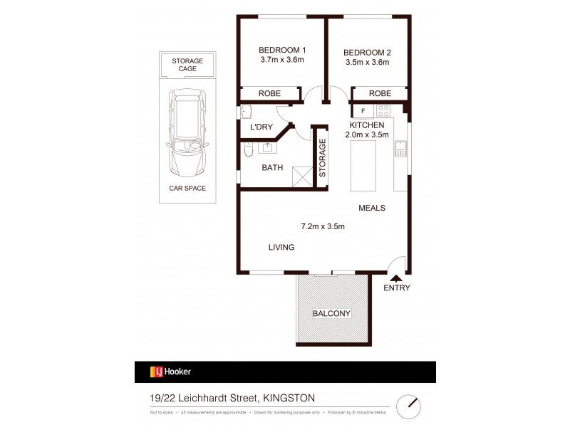 19/22 Leichhardt Street, Griffith ACT 2603 Floorplan