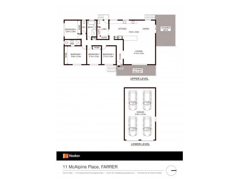 11 McAlpine Place, Farrer ACT 2607 Floorplan