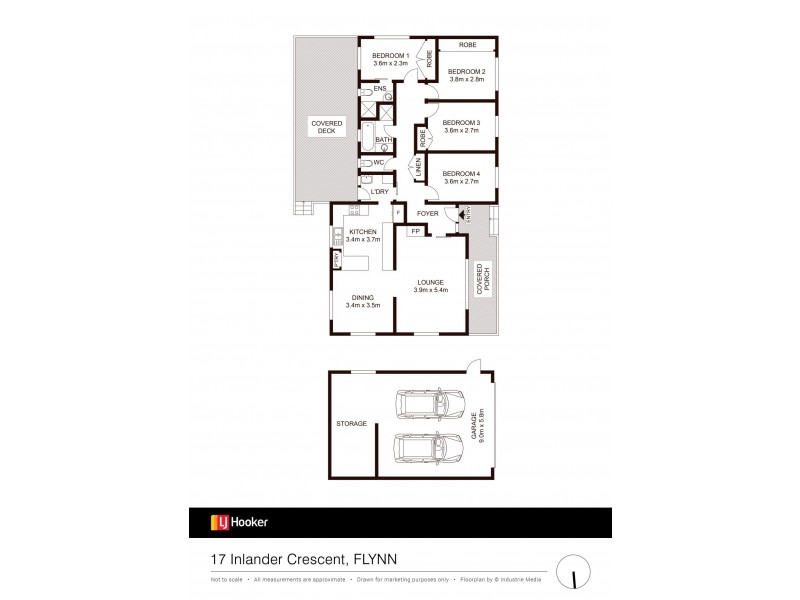 17 Inlander Crescent, Flynn ACT 2615 Floorplan