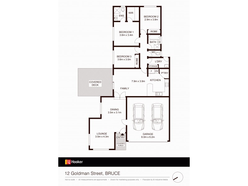 12 Goldman Street, Bruce ACT 2617 Floorplan