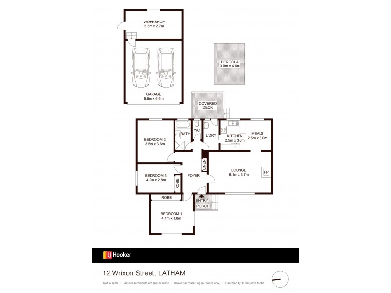 12 Wrixon Street, Latham ACT 2615 Floorplan