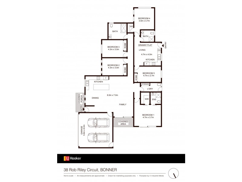 38 Rob Riley Circuit, Bonner ACT 2914 Floorplan