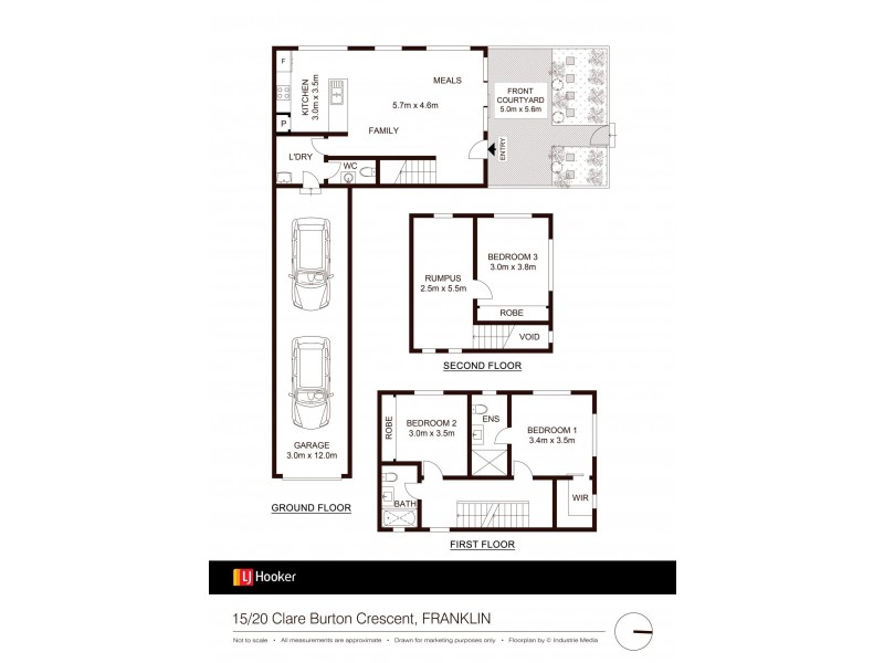 15/20 Clare Burton Crescent, Franklin ACT 2913 Floorplan