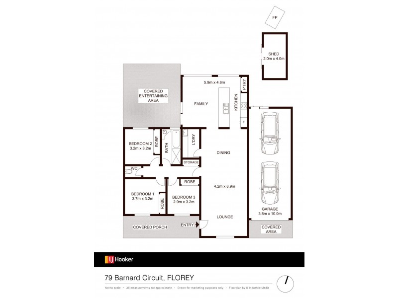 79 Barnard Circuit, Florey ACT 2615 Floorplan