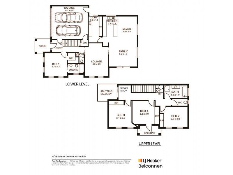 4/28 Eleanor Dark Lane, Franklin ACT 2913 Floorplan