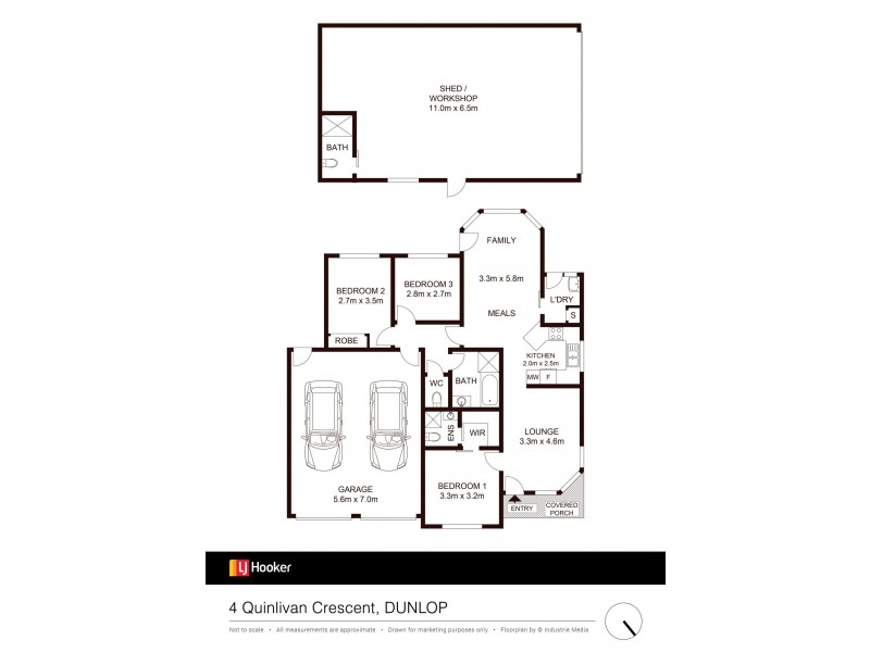 4 Quinlivan Crescent, Dunlop ACT 2615 Floorplan