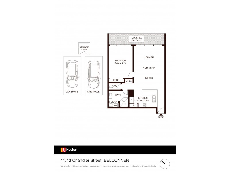 11/13 Chandler Street, Belconnen ACT 2617 Floorplan