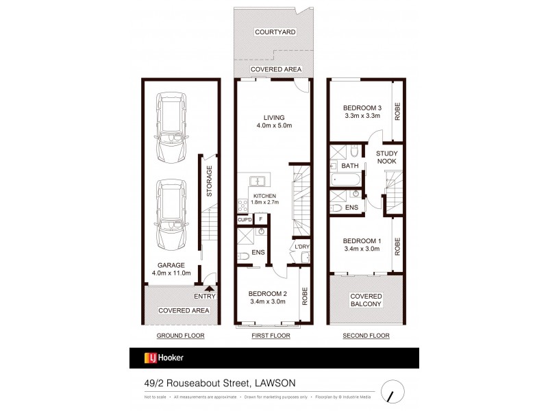 49/2 Rouseabout Street, Lawson ACT 2617 Floorplan
