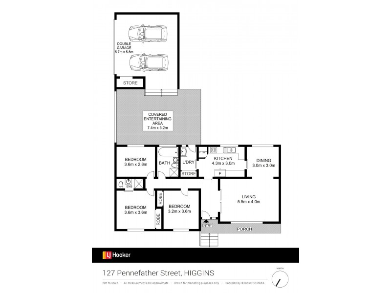 4/127 Pennefather Street, Higgins ACT 2615 Floorplan